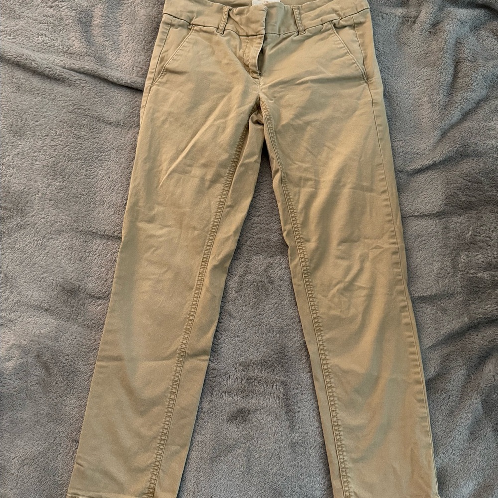 LOFT Beige Casual Trousers